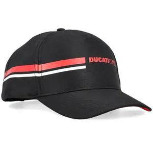 Ducati Corse pet met logo, zwart