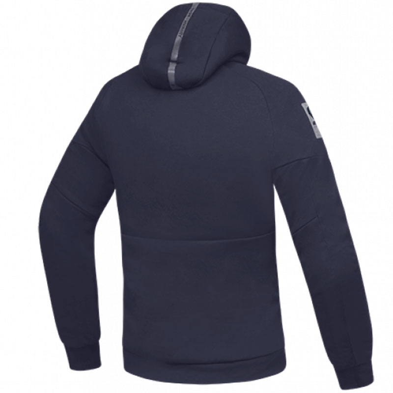Motorhoes IXON Touchdown blauw-grijs
