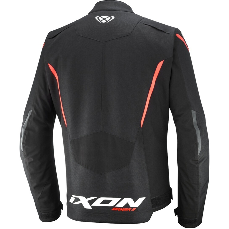 Motorjas IXON Striker 2 zwart-wit-rood