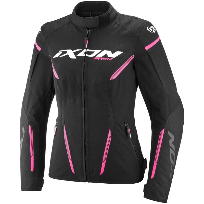 Dames motorjas IXON Striker 2 Lady zwart en roze