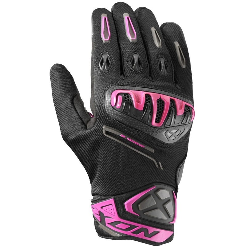 IXON Mirage Air Motorhandschoenen voor dames, zwart en roze
