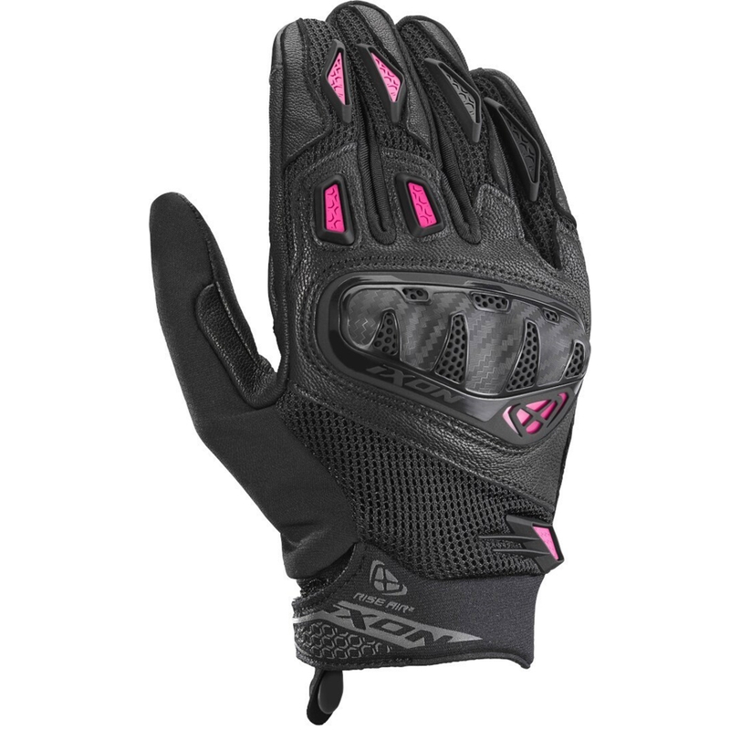 Dameshandschoenen IXON Rise Air 2 zwart en roze