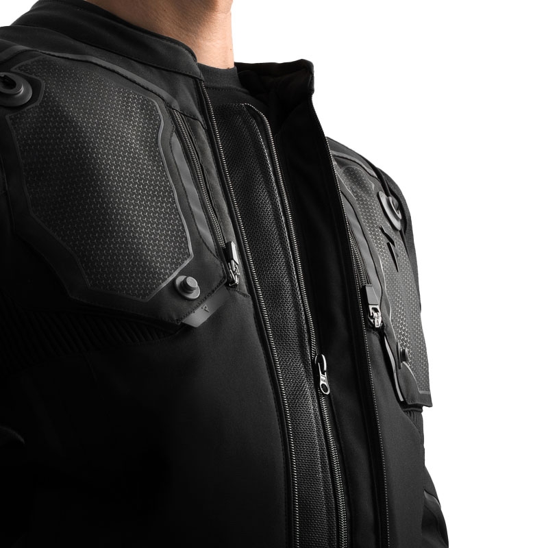 Motorjas Rebelhorn Borg II zwart