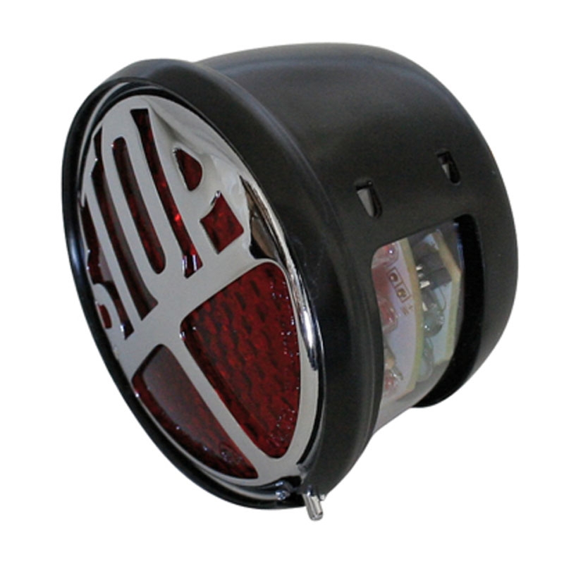 Highsider Smart LED achterlicht zwart-rood