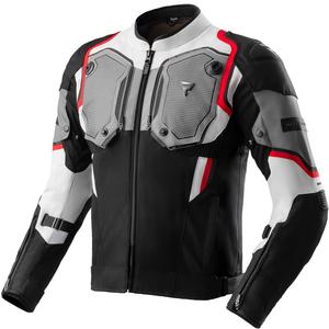 Rebelhorn Borg II motorjack zwart-grijs-rood