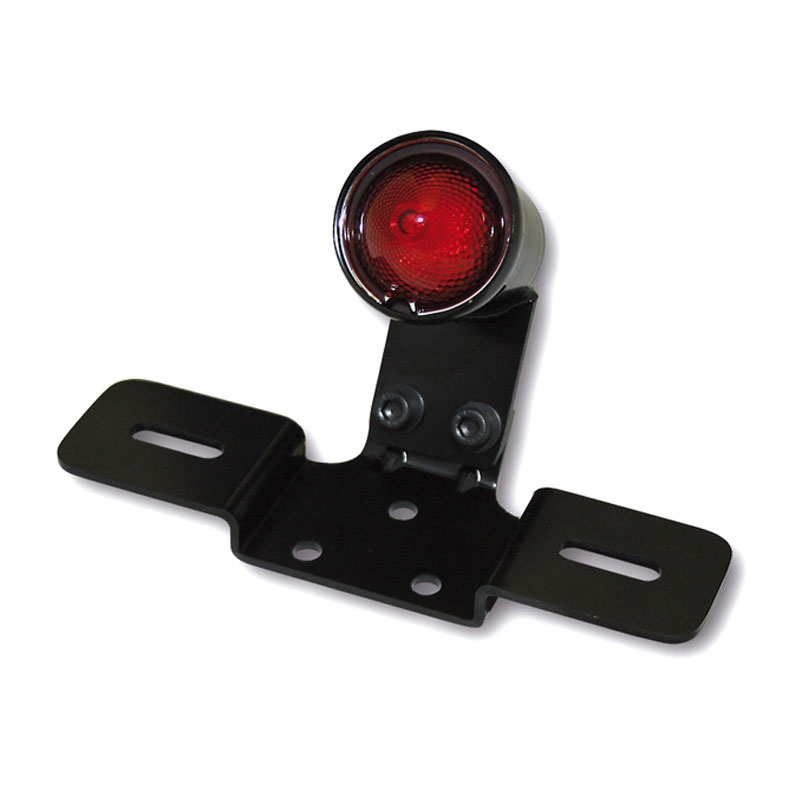 Highsider Smart Old School LED achterlicht zwart-rood