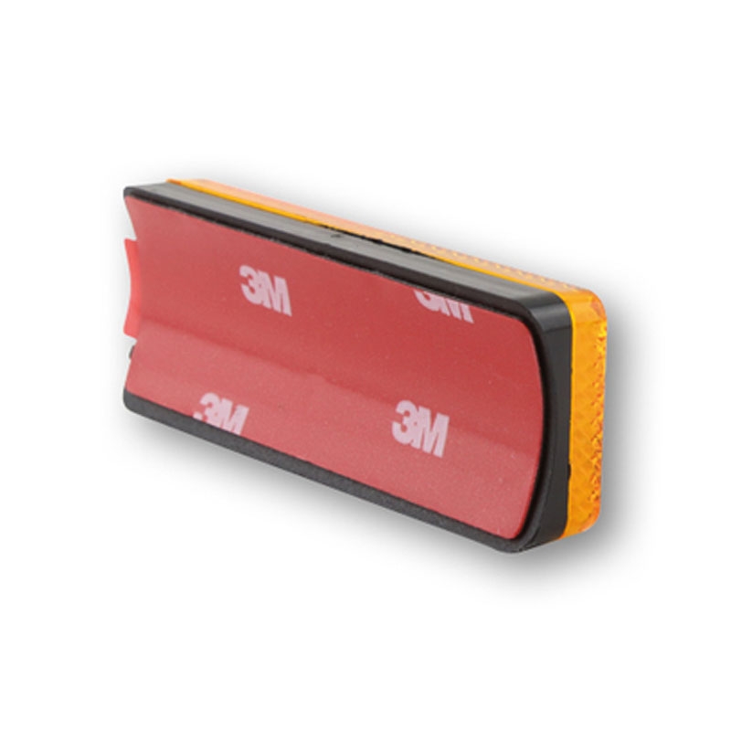 Highsider Smart reflector met zelfklevende folie, geel