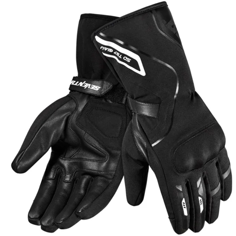 Seventy Degrees SD-T57 Giau motorhandschoenen zwart-wit