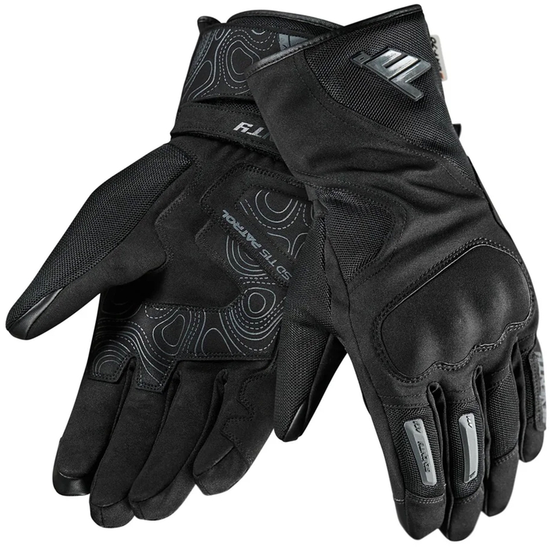 Seventy Degrees SD-T15 Patrol Motorhandschoenen Zwart
