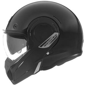 NOX PREMIUM Stratos opklapbare motorhelm matzwart