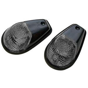 Motorfiets richtingaanwijzer Highsider Smart 12V/21W zwart-smoke