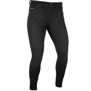 Dames motorjeans Oxford Sofia AA Slim jeans zwart
