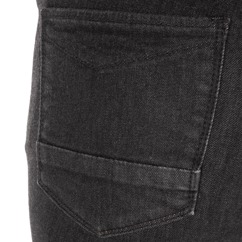 Dames motorjeans Oxford Sofia AA Slim jeans zwart