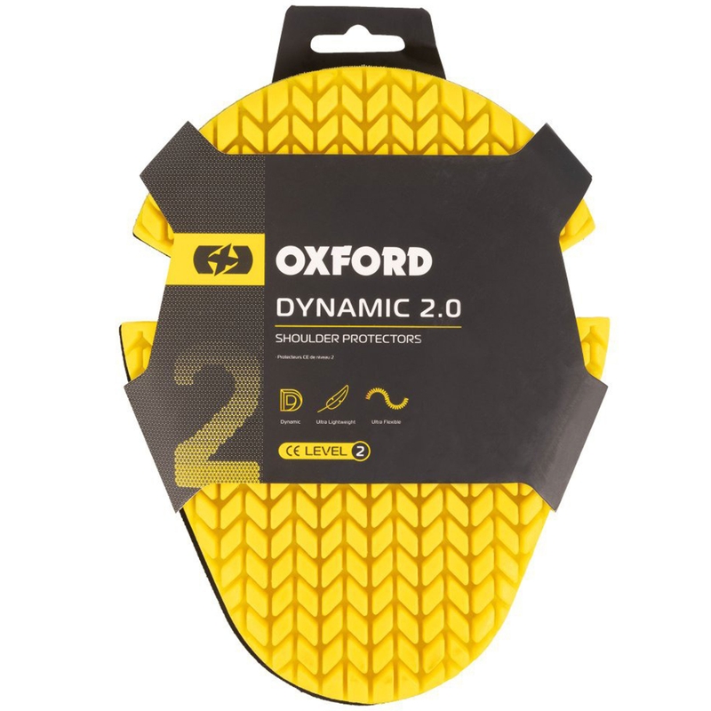 Oxford Dynamic 2.0 level 2 schouderbeschermers geel