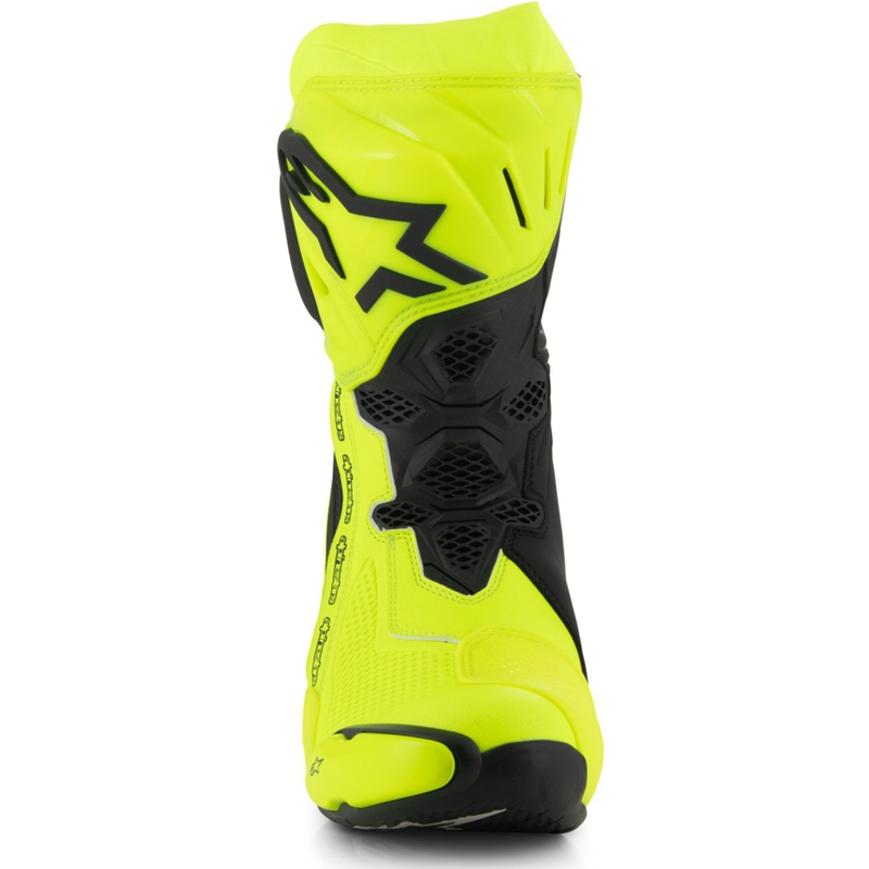 Alpinestars Supertech R motorlaarzen fluo geel-zwart