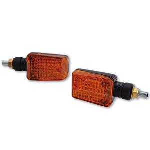 Motorfiets richtingaanwijzers Highsider Smart Mini kort zwart