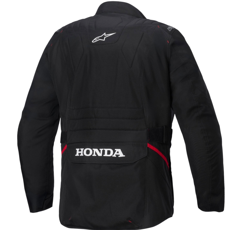 Alpinestars ST-1 Waterdichte motorjas Honda collectie zwart-rood