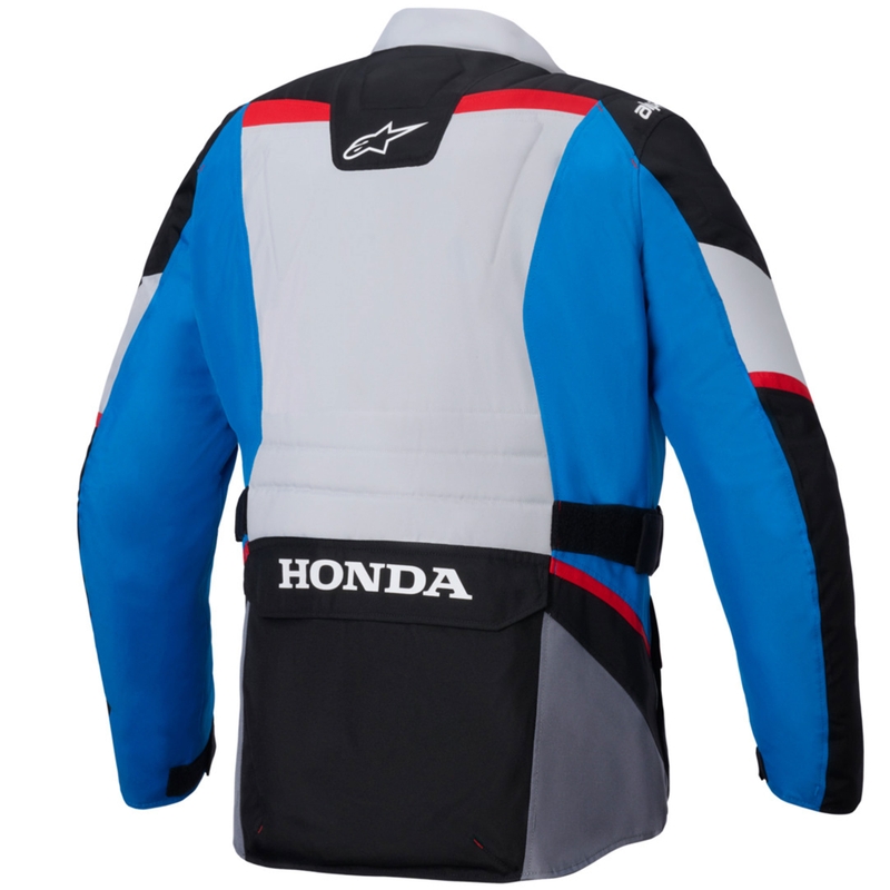 Alpinestars ST-1 Waterdichte motorjas Honda collectie grijs-blauw-zwart-rood