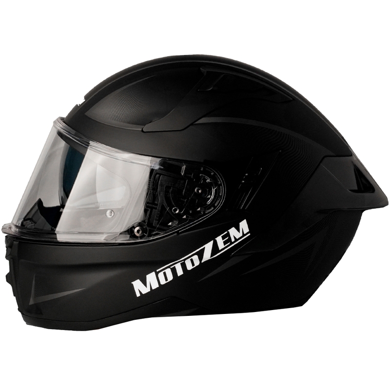 Motozem Guardian integraal motorhelm matzwart - II. kwaliteit