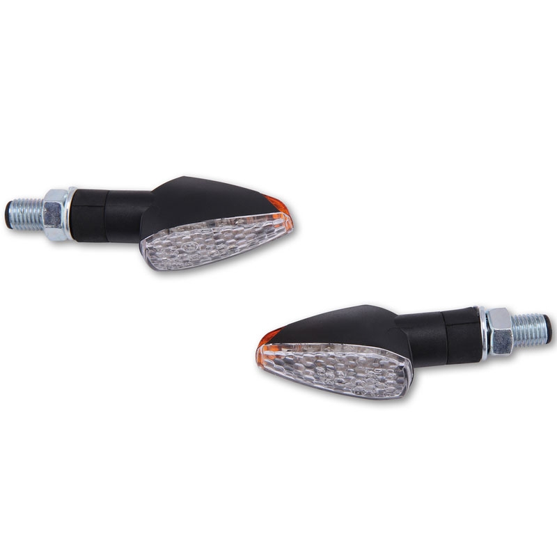 Highsider Smart Peak LED motorfiets richtingaanwijzers zwart