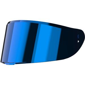 Vizier voor motorhelmen LS2 FF807 blauw iridium