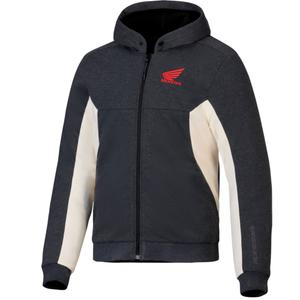 Alpinestars Chrome V3 Sport Hoodie Honda Collectie Donkergrijs-Crème-Rood