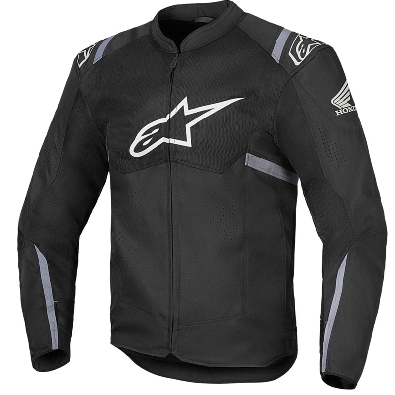 Alpinestars T-SPS Air V2 Motorjack Honda Collectie Zwart-Grijs-Wit