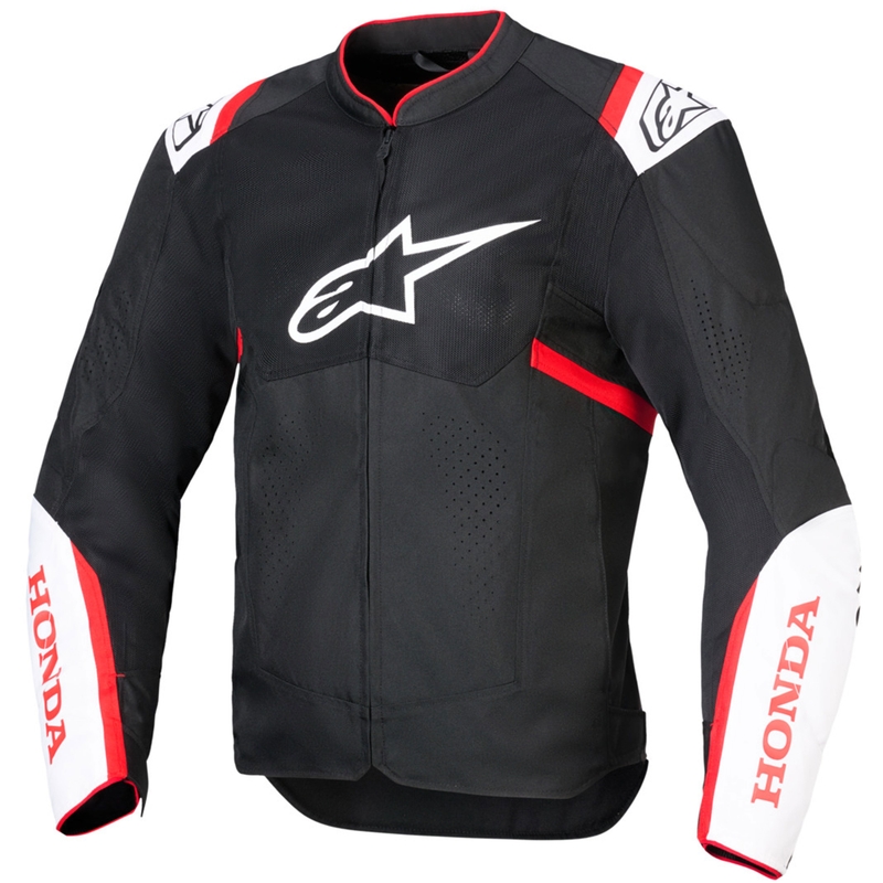 Alpinestars T-SPS Air V2 Motorjack Honda Collectie Zwart-Wit-Rood