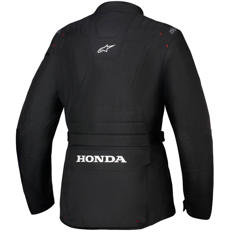Alpinestars Stella ST-1 Waterdichte dames motorjas Honda collectie zwart-rood