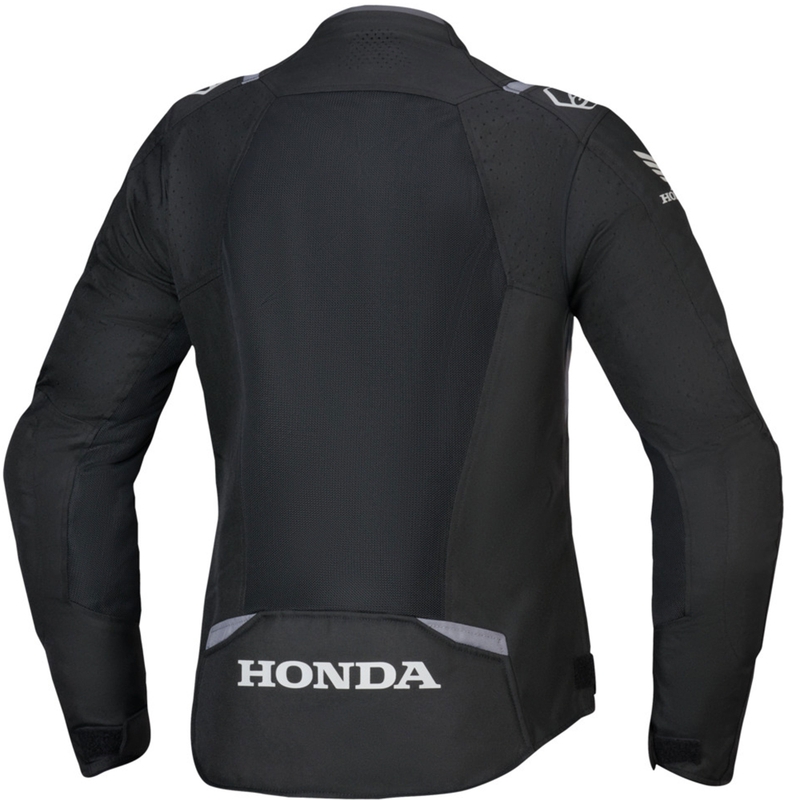 Alpinestars Stella T-SPS Air V2 Honda collectie dames motorjack zwart-grijs-wit