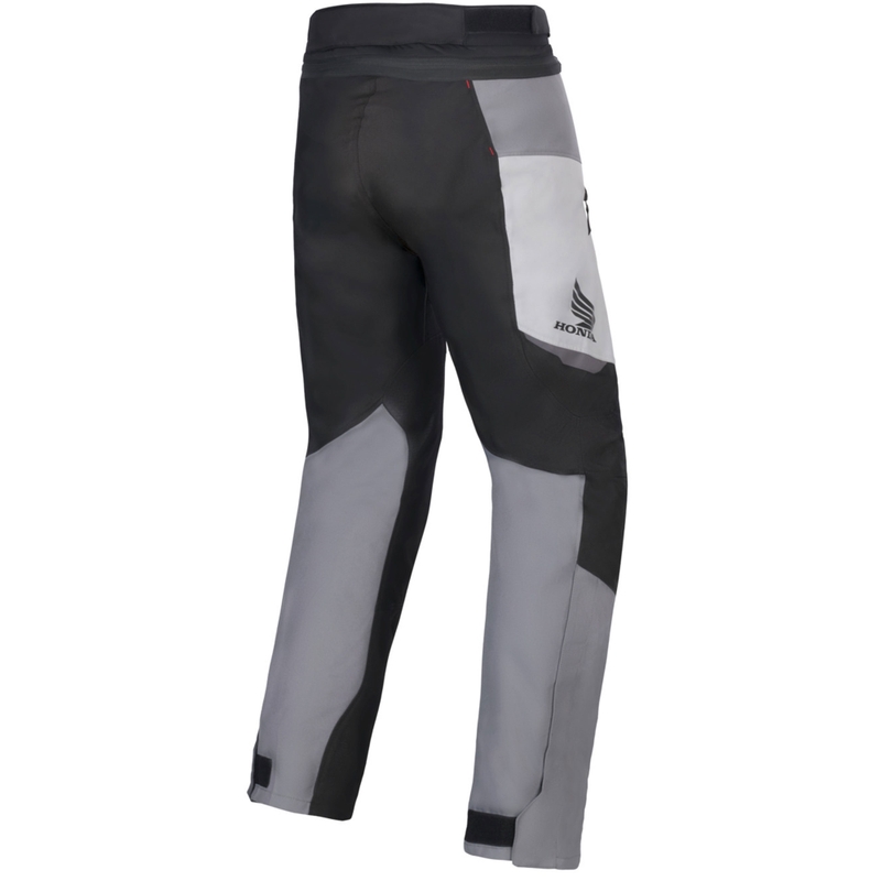 Alpinestars Stella ST-1 Waterdichte dames motorbroek Honda collectie grijs-donkergrijs-zwart-rood