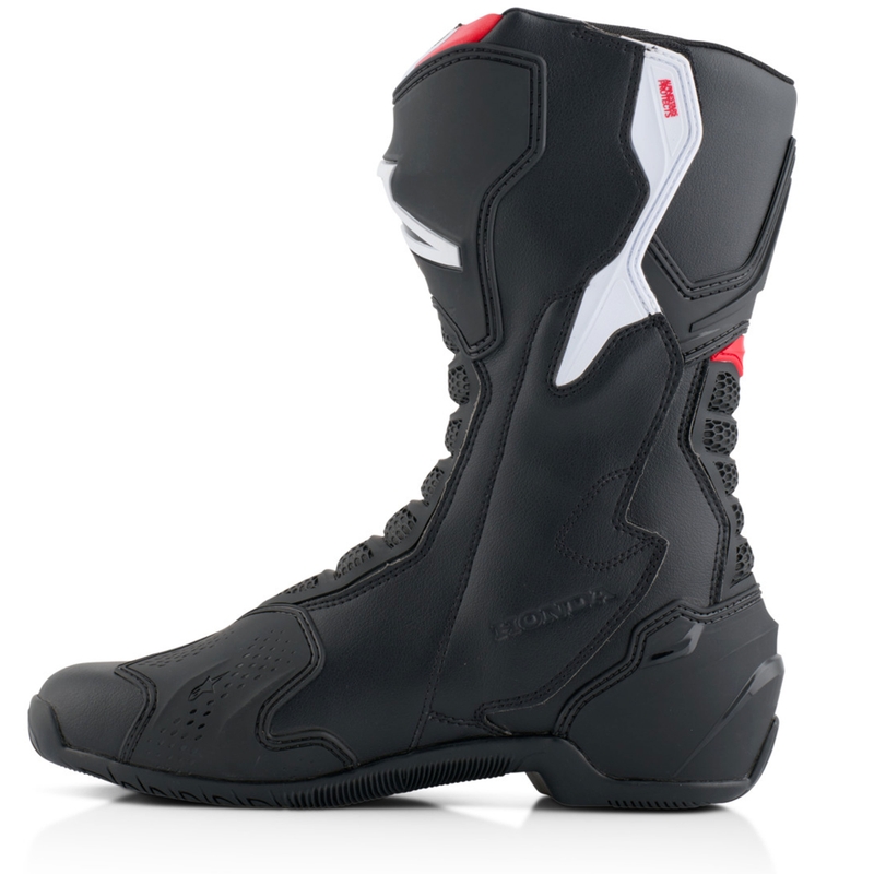 Alpinestars SMX-6 V3 Motorlaarzen Honda Collectie Zwart-Rood-Wit