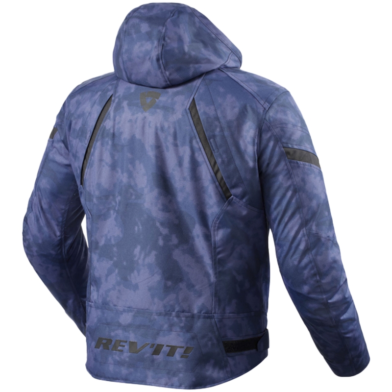 Revit Flare 3 H2O camo blauwe motorjas