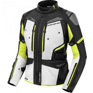 Dames motorjack Shima Dune fluo geel
