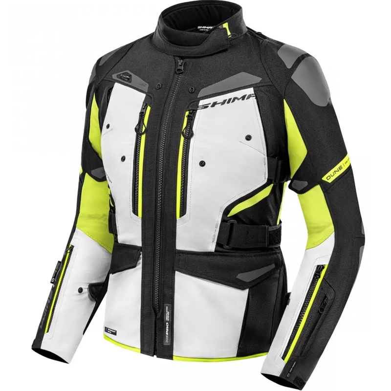 Dames motorjas Shima Dune fluo geel