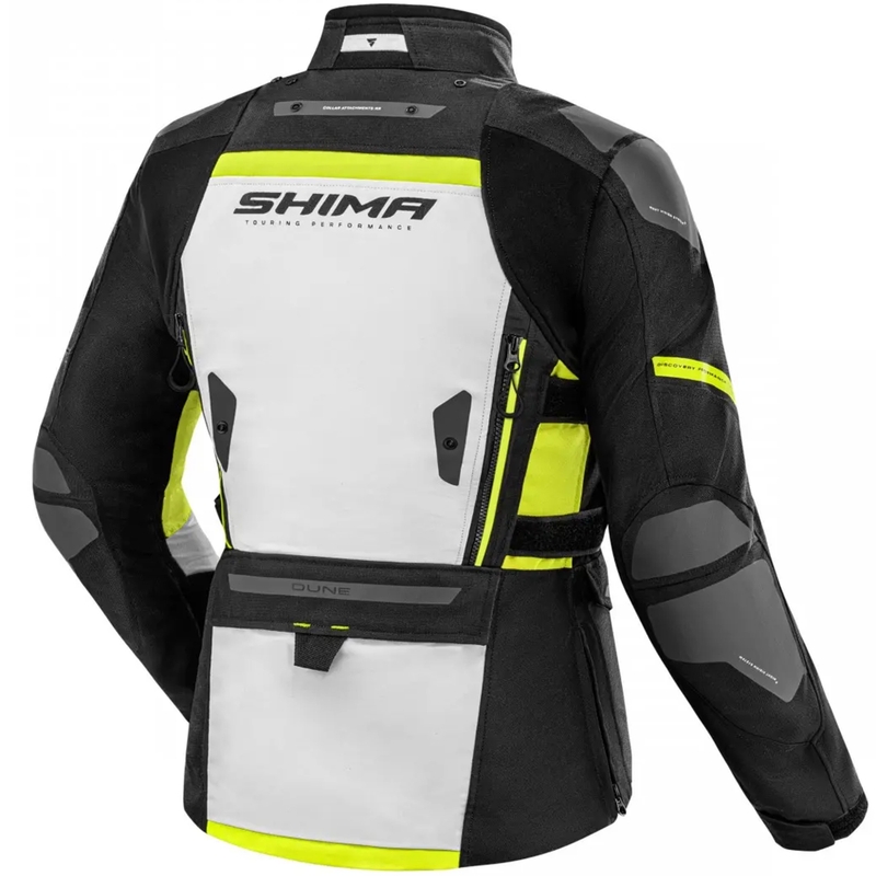 Dames motorjas Shima Dune fluo geel