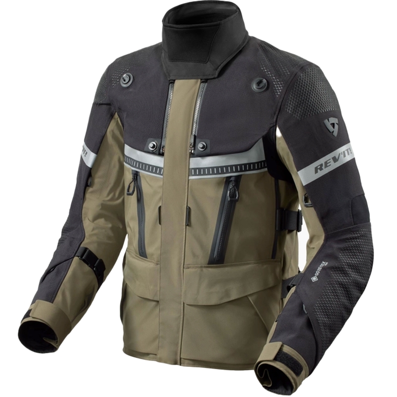 Revit Dominator 3 GTX motorjas zwart-groen