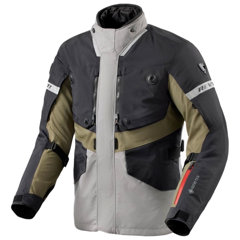 Revit Neptune 3 GTX motorjas zwart-groen