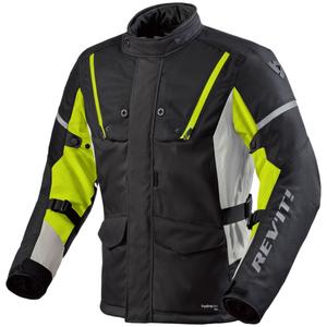 Revit Horizon 3 H2O zwart-fluo gele motorjas