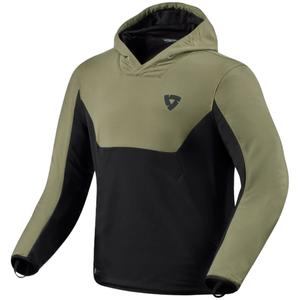 Revit Andon zwart-groene motor hoodie