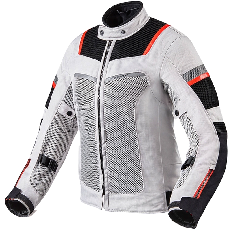 Revit Tornado 3 dames motorjack zilver en zwart uitverkoop