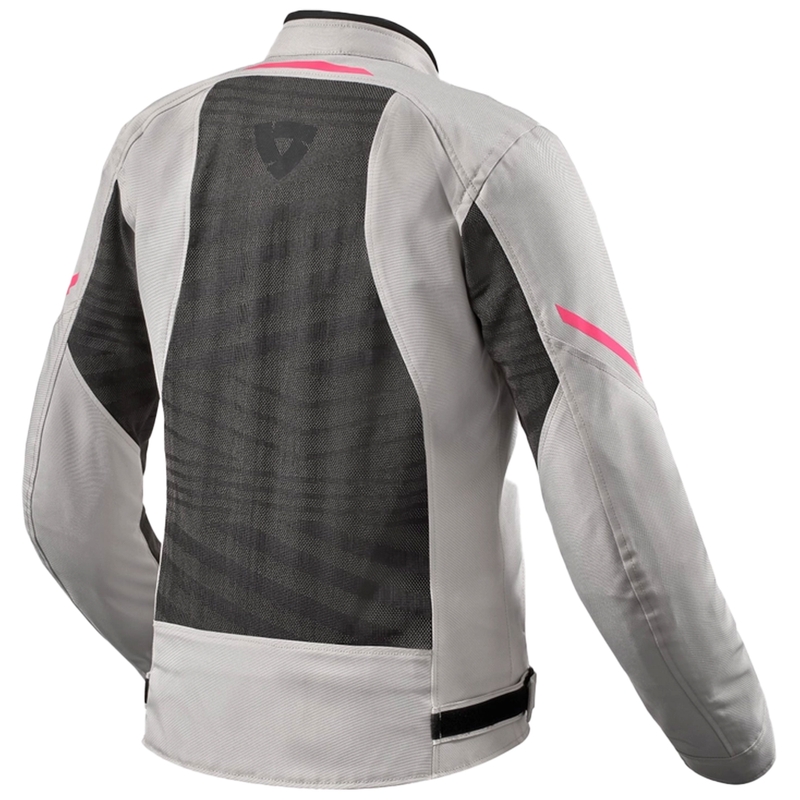 Revit Torque 2 H2O zwart-grijs motorjack voor dames