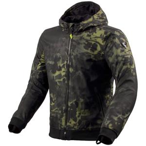 Softshell jas Revit Saros WB zwart-donker groen