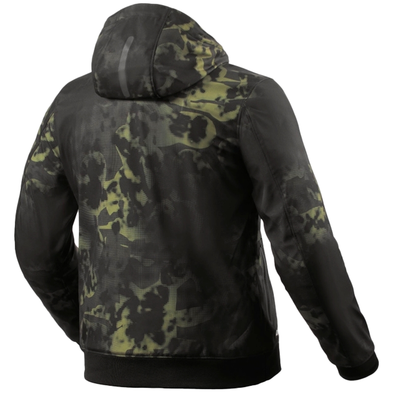 Softshell jas Revit Saros WB zwart-donker groen