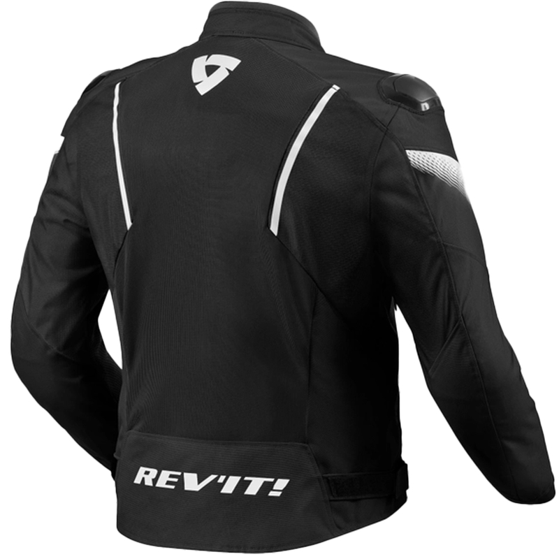 Revit Control Air H2O motorjas zwart/wit