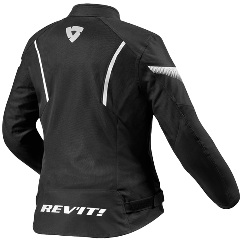 Revit Control Air H2O zwart-wit motorjack voor dames