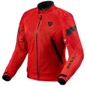 Revit Control Air H2O motorjack rood en zwart voor dames