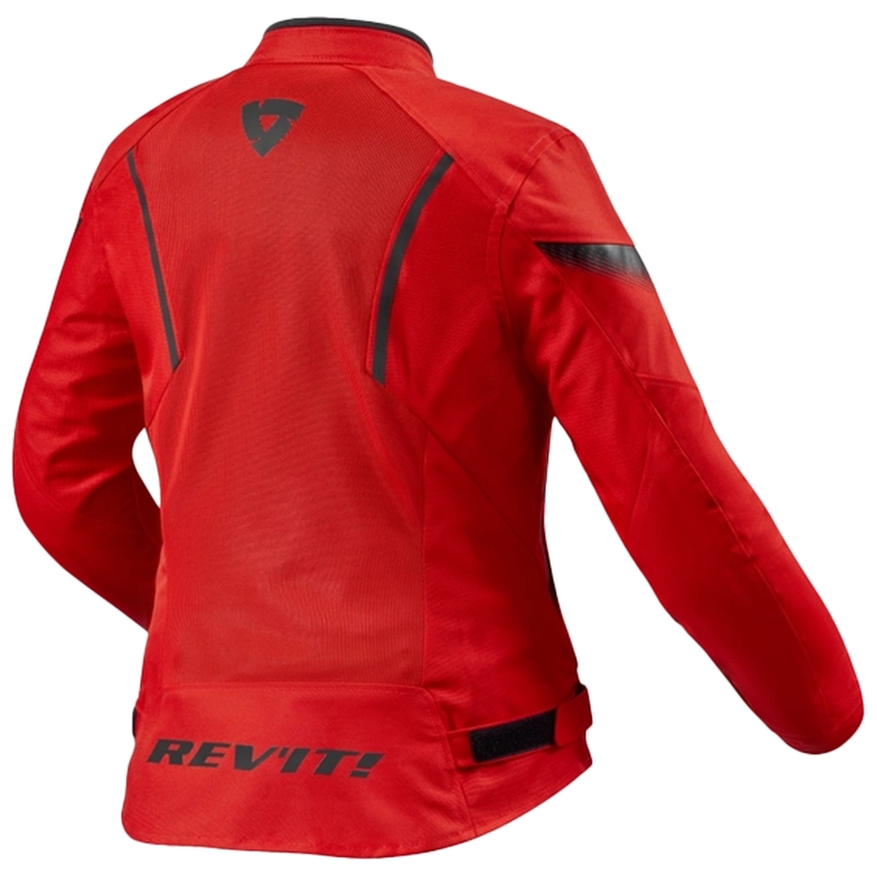 Revit Control Air H2O motorjack rood en zwart voor dames