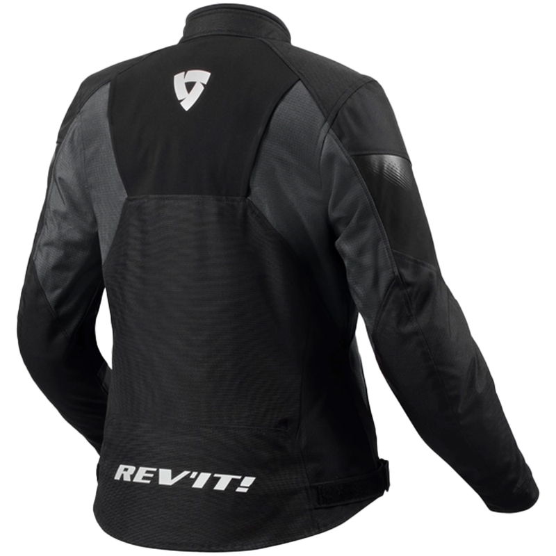Revit Control H2O Dames Motorjack Zwart-Antraciet