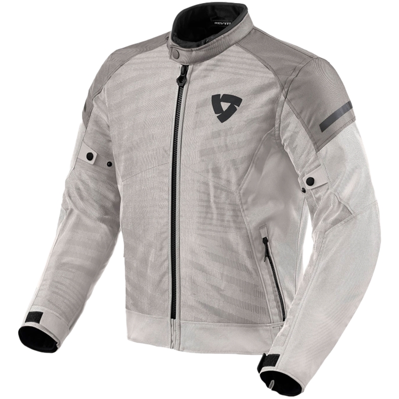 Motorjas Revit Torque 2 H2O zilvergrijs